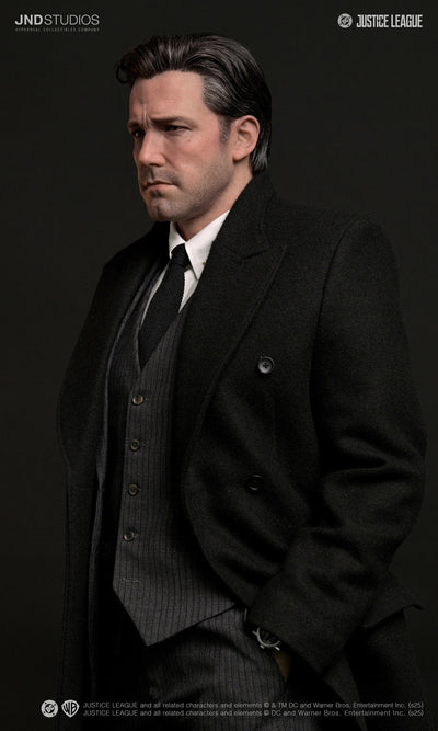 Justice League (2017) - Batman & Bruce Wayne 1/3 Scale Statue Set