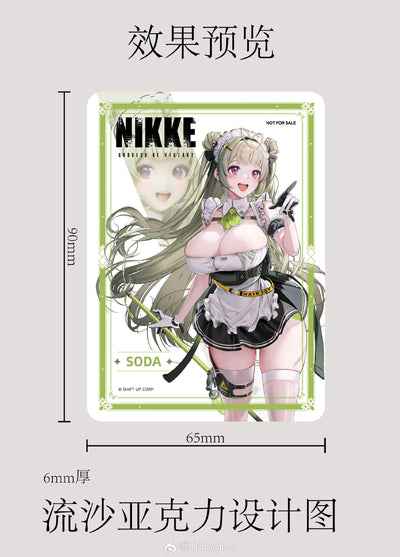 Godess of Victory: Nikke - Soda (Decal Eyes) 1/4 Scale Statue