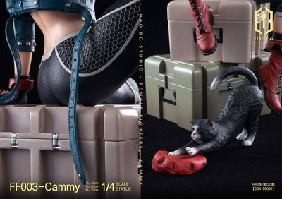 FF003 Cammy (Deluxe) 1/4 Scale Statue