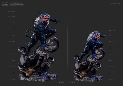 MQ059-Venom (Exclusive) 1/4 Scale Statue by Pin Jiang Iron Studio