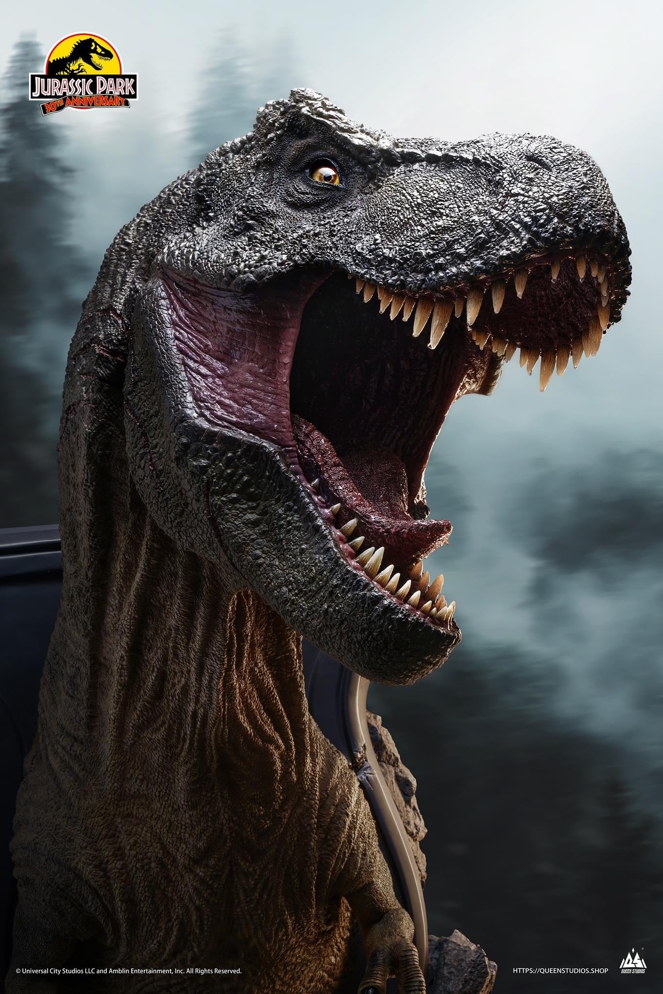 Jurassic World - Tyrannosaurus Rex 1/3 Scale Bust