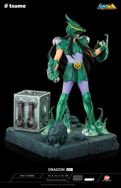 Saint Seiya - Dragon HQS+ Statue
