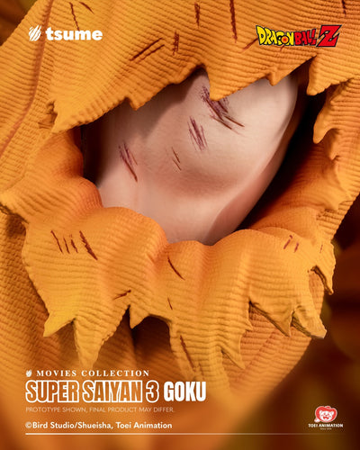Dragon Ball Z - Super Saiyan 3 Goku Movies Collection 1/4 Scale Statue
