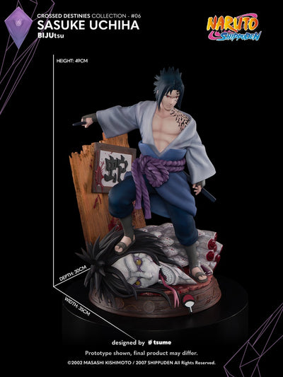 Sasuke Uchiha 1/4 Scale Bijutsu Statue