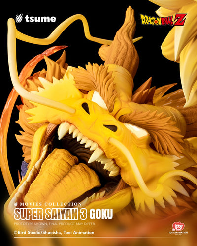 Dragon Ball Z - Super Saiyan 3 Goku Movies Collection 1/4 Scale Statue