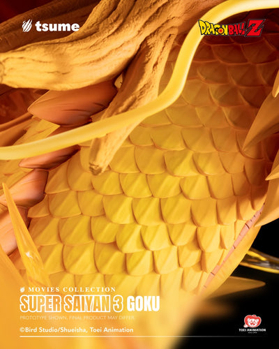 Dragon Ball Z - Super Saiyan 3 Goku Movies Collection 1/4 Scale Statue