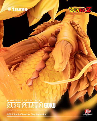 Dragon Ball Z - Super Saiyan 3 Goku Movies Collection 1/4 Scale Statue