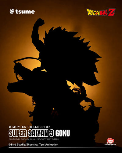 Dragon Ball Z - Super Saiyan 3 Goku Movies Collection 1/4 Scale Statue