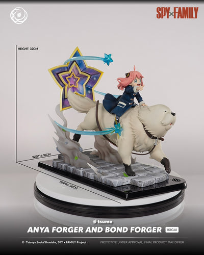 Spy x Family - Anya Forger & Bond Forger Ikigai 1/6 Scale Statue