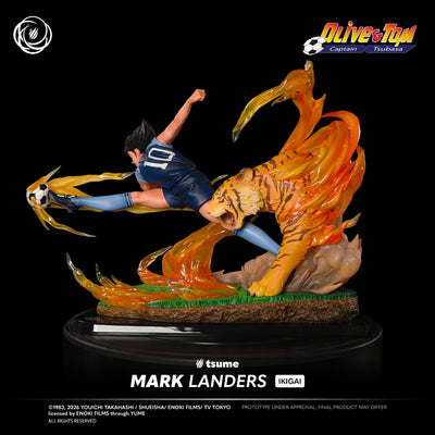 Captain Tsubasa - Kojiro Hyuga (Mark Landers) Ikigai 1/6 Scale Statue