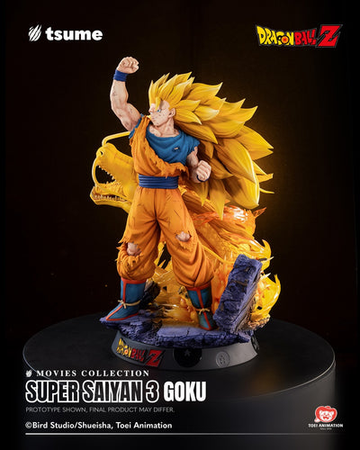 Dragon Ball Z - Super Saiyan 3 Goku Movies Collection 1/4 Scale Statue