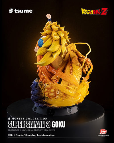 Dragon Ball Z - Super Saiyan 3 Goku Movies Collection 1/4 Scale Statue