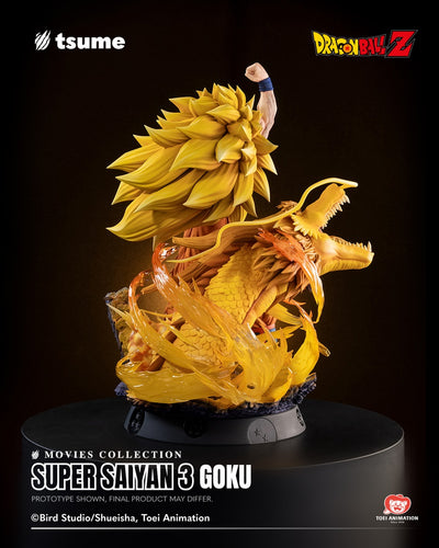 Dragon Ball Z - Super Saiyan 3 Goku Movies Collection 1/4 Scale Statue