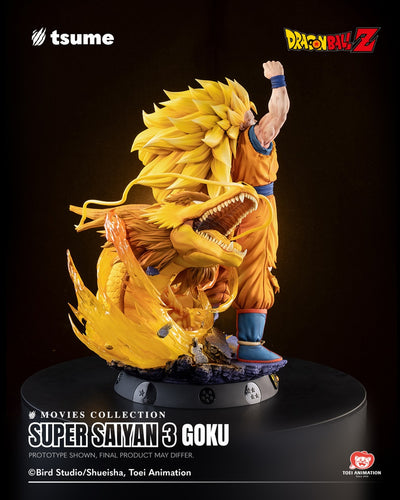 Dragon Ball Z - Super Saiyan 3 Goku Movies Collection 1/4 Scale Statue