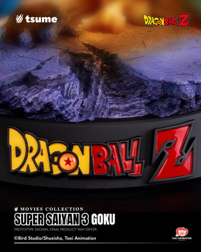 Dragon Ball Z - Super Saiyan 3 Goku Movies Collection 1/4 Scale Statue