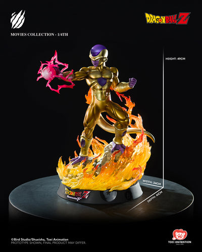 Dragon Ball Z: Resurrection F - Golden Frieza Movies Collection 1/4 Scale Statue