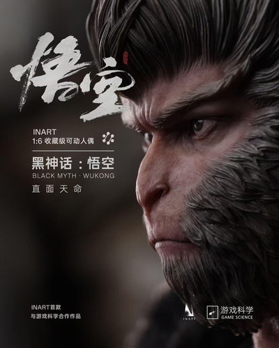 Black Myth: Wukong - Sun Wukong (Ebongold Set) InArt 1/6 Scale Figure