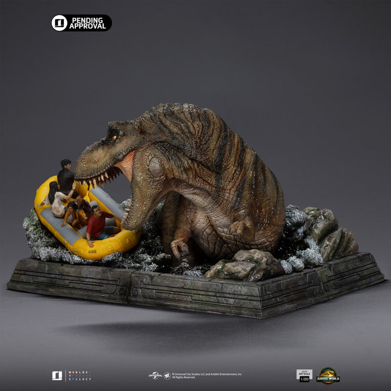 Jurassic World Rebirth - T-Rex River Scene Demi Art Scale 1/20 - Spec ...