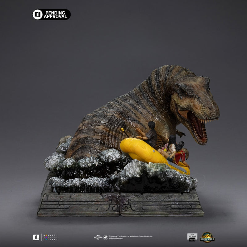 Jurassic World Rebirth - T-Rex River Scene Demi Art Scale 1/20 - Spec ...