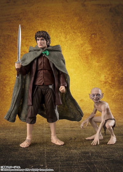 LOTR: The Fellowship of the Ring - Frodo Baggins & Gollum S.H. Figuarts Figure
