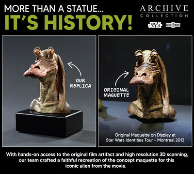 Jar Jar Binks (Tony McVey Legacy Edition) Concept Maquette Replica