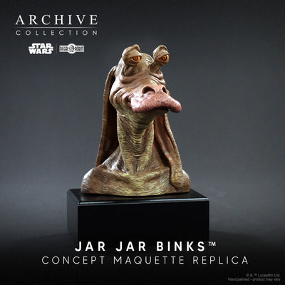 Jar Jar Binks (Tony McVey Legacy Edition) Concept Maquette Replica