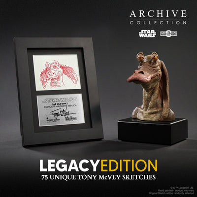 Jar Jar Binks (Tony McVey Legacy Edition) Concept Maquette Replica