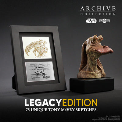 Jar Jar Binks (Tony McVey Legacy Edition) Concept Maquette Replica