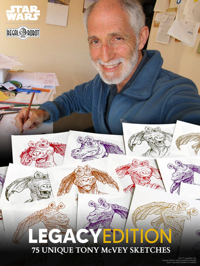 Jar Jar Binks (Tony McVey Legacy Edition) Concept Maquette Replica