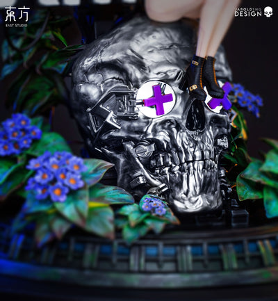 Merry Xmas (by Jarold Sng) - Silver - 50cm Statue