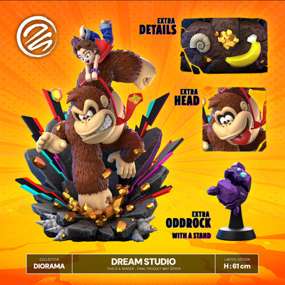 Donkey Kong Bananza Statue by Dream Studio
