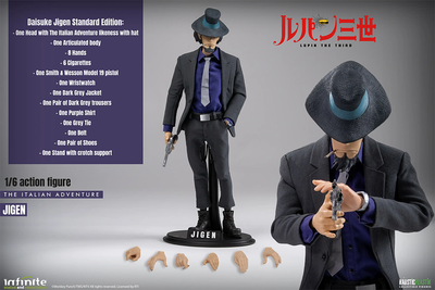 Lupin the 3rd Part IV: The Italian Adventure - Jigen (Standard Ed.) 1/6 Scale Figure