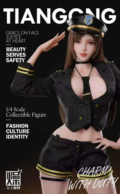 Policewoman 2.0 (DLC2) 1/4 Scale Statue