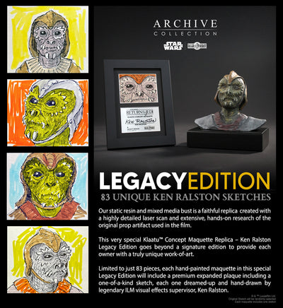 Return of the Jedi - Klaatu (Legacy Edition) Concept Maquette Replica