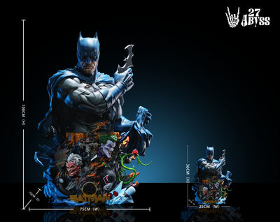 Batman (Blue) 1/3 Bust by 27Abyss