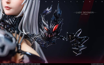 Angemon and LadyDevimon 1/4 Scale Statue Set