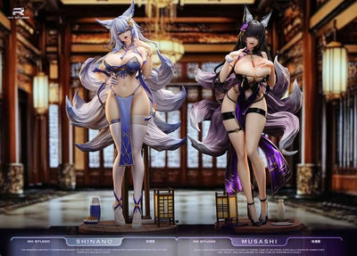 Azure Lane - Shinano & Musashi (Super Deluxe) 1/4 Scale Statue Set