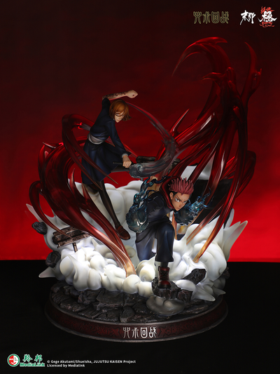 Jujutsu Kaisen - Yuji Itadori and Kugisaki Nobara - Black Flash 1/6 Scale Statue