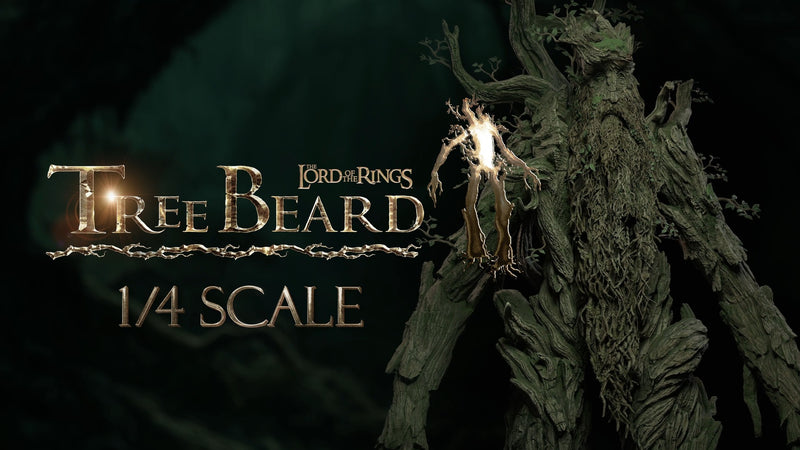 Treeberd LOTR: The Two Towers - Treebeard w/ Merry & Pippen 1/4 Scale Statue ...