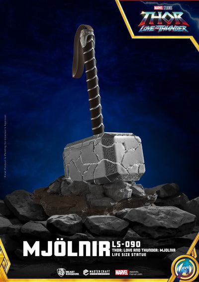 Thor Love and Thunder - Mjolnir Life-Size Statue
