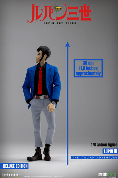 Lupin the 3rd Part IV: The Italian Adventure - Lupin (Deluxe Ed.) 1/6 Scale Figure