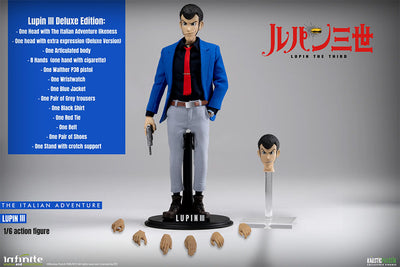 Lupin the 3rd Part IV: The Italian Adventure - Lupin (Deluxe Ed.) 1/6 Scale Figure