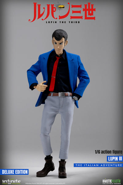 Lupin the 3rd Part IV: The Italian Adventure - Lupin (Deluxe Ed.) 1/6 Scale Figure