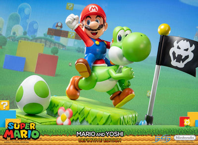 Super Mario – Mario & Yoshi (Definitive Ed.) Statue