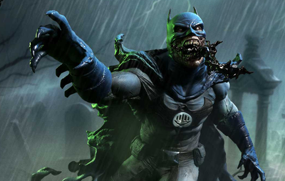 Blackest Night - Batman (Bonus) 1/4 Scale Statue