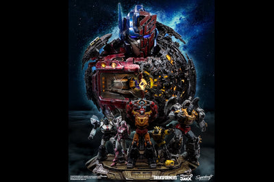 Transformers Till All Are One Diorama