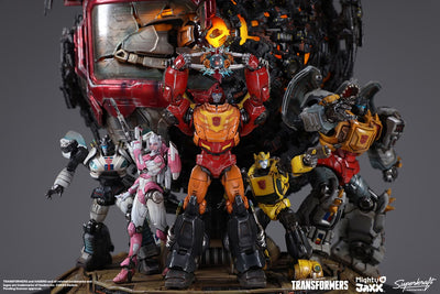 Transformers Till All Are One Diorama
