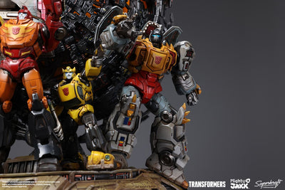 Transformers Till All Are One Diorama