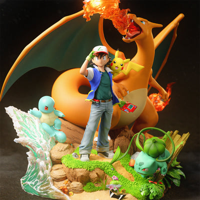 Pokémon - Ash (Diorama) Statue by Black Swan Collectibles