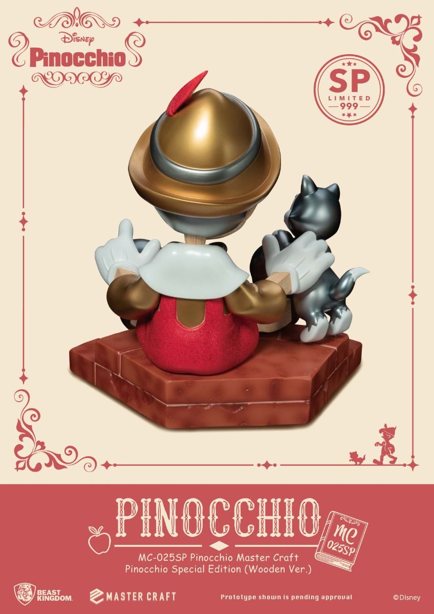 Pinocchio Special Edition Wooden Ver. Master Craft Statue